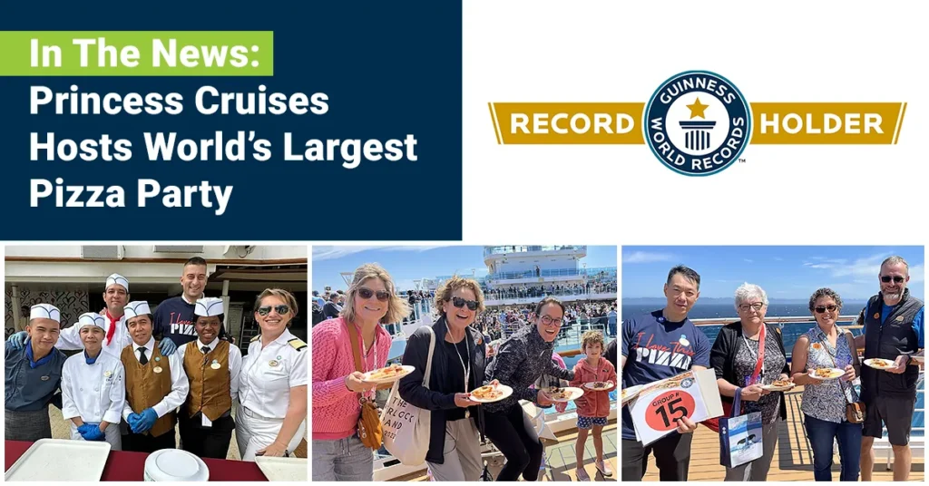 In The News: Princess Cruises Hosts World’s Largest Pizza Party – JEBCommerce