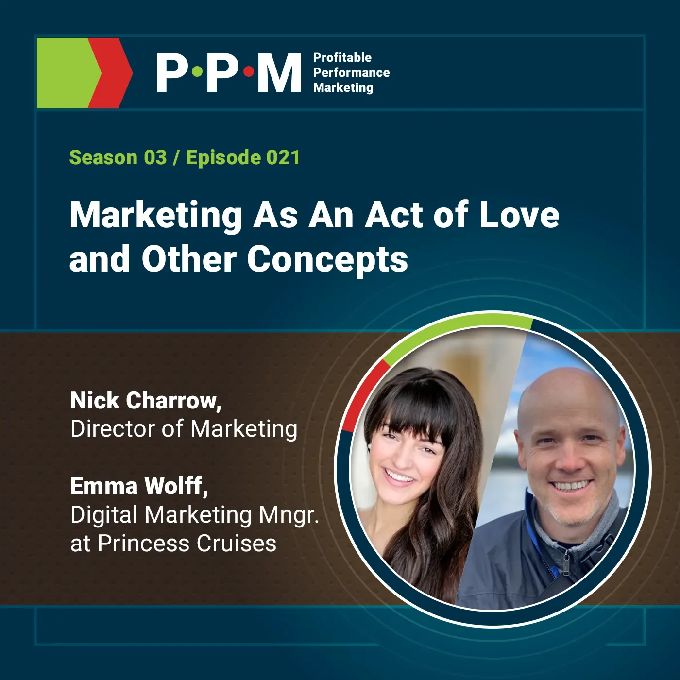 Marketing As An Act of Love and Other Concepts with Nick Charrow and Emma Wolff of Princess Cruises – Profitable Performance Marketing podcast – JEBCommerce