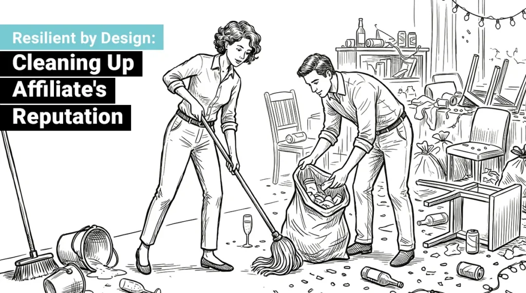 Resilient by Design: Cleaning Up Affiliate's Reputation - A JEBCommerce eBook by Jake Fuller